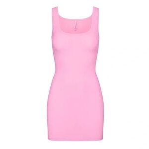 SKIMS Soft Lounge Mini Dress - Cotton Candy, XX-Large, $48